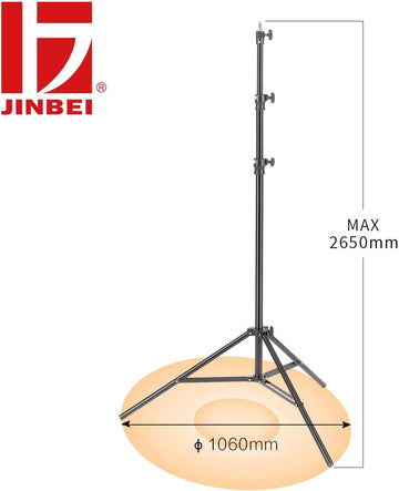 Studio Light Stand Air-cushion 8.5' /260cm 260FP